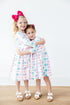 big-sister-3-4-sleeve-pocket-twirl-dress Mila & Rose - Sophia's Style-2