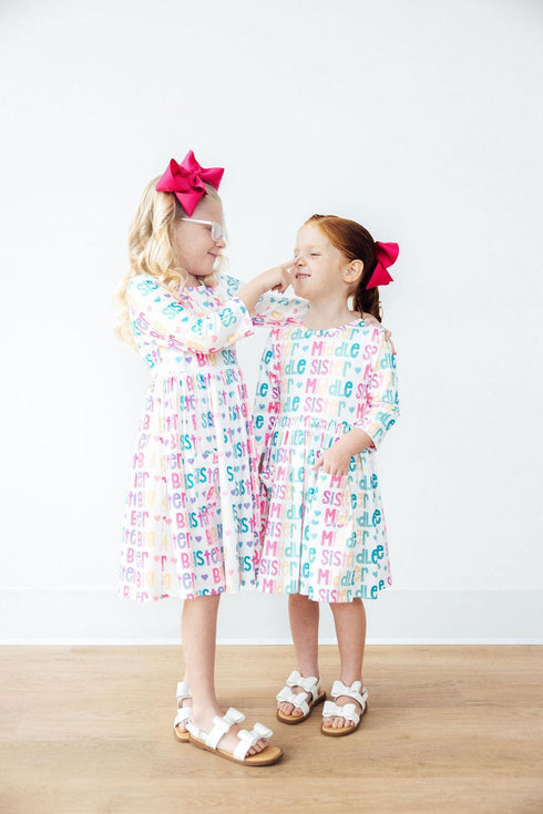middle-sister-3-4-sleeve-pocket-twirl-dress Mila & Rose - Sophia's Style-4