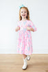 little-miss-chickie-3-4-sleeve-pocket-twirl-dress Mila & Rose - Sophia's StyleTwirl Pocket Dress 3/4-1