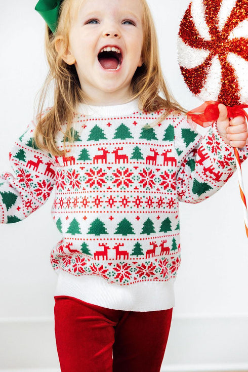 reindeer-kisses-sweater Mila & Rose - Sophia's StyleSweater-1