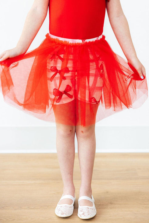 bow-la-la-tutu-shorts Mila & Rose - Sophia's StyleTutu Shorts-1