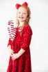 red-velvet-sequin-dress Mila & Rose - Sophia's StyleSequin Dress-1