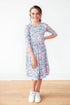 head-in-the-clouds-3-4-sleeve-pocket-twirl-dress Mila & Rose - Sophia's Style-3