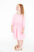 bubblegum-pink-3-4-sleeve-pocket-twirl-dress Mila & Rose - Sophia's Style-3