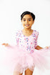 retro-daydream-3-4-sleeve-tutu-leotard Mila & Rose - Sophia's StyleTutu Leotard 3/4-1