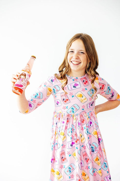 girly-pop-3-4-sleeve-pocket-twirl-dress Mila & Rose - Sophia's Style-4