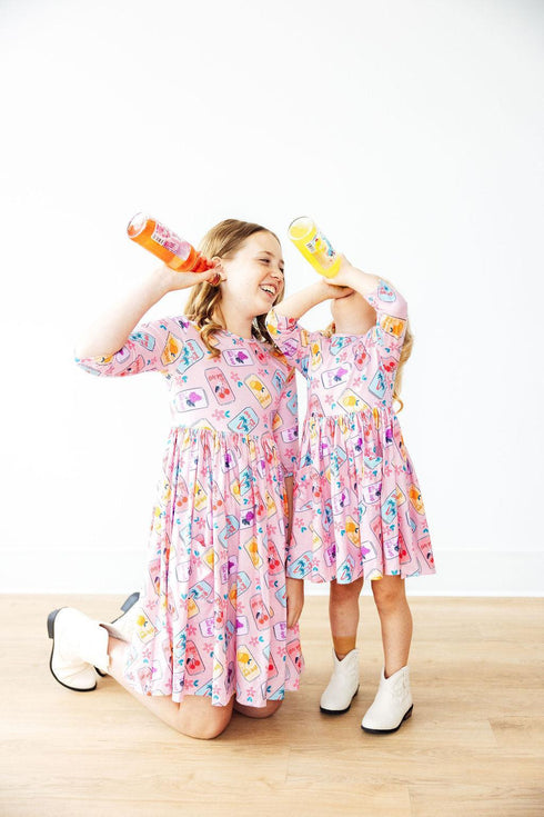 girly-pop-3-4-sleeve-pocket-twirl-dress Mila & Rose - Sophia's Style-7