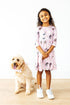 puppy-kisses-3-4-sleeve-pocket-twirl-dress Mila & Rose - Sophia's StyleTwirl Pocket Dress 3/4-1