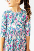 vivid-garden-3-4-sleeve-pocket-twirl-dress Mila & Rose - Sophia's StyleTwirl Pocket Dress 3/4-1