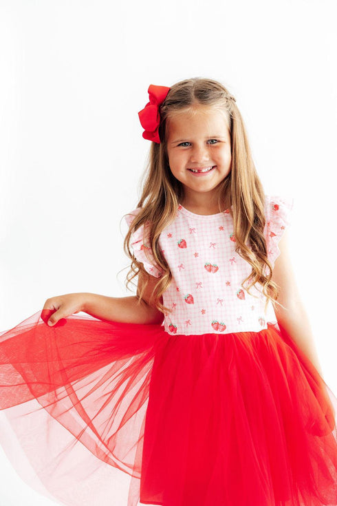 summer-strawberries-flutter-sleeve-tutu-dress-sophias-style-4