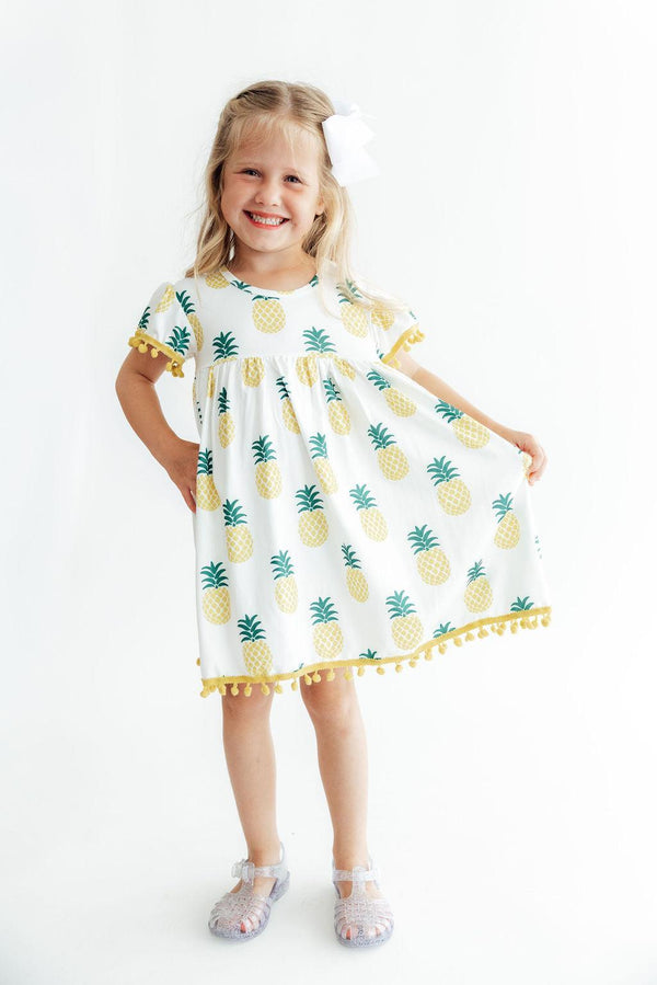 pineapple-pom-pom-dress-mila-rose-sophias-stylePom Pom Dress-1