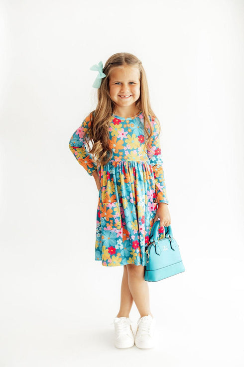 flower-child-l-s-pocket-twirl-dress-mila-rose-sophias-styleTwirl Dress - Pocket - L/S-1