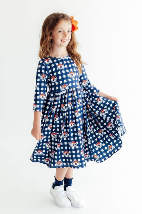 auburn-plaid-aubie-3-4-sleeve-pocket-twirl-dress-sophias-styleTwirl Pocket Dress 3/4-1