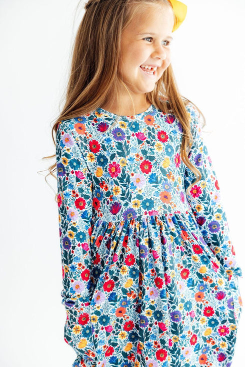 vintage-floral-l-s-pocket-twirl-dress-sophias-styleTwirl Dress - Pocket - L/S-1