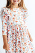 gingerbread-lane-3-4-sleeve-ruffle-twirl-dress-mila-rose-sophias-styleTwirl Dress - 3/4 - Ruffle-1
