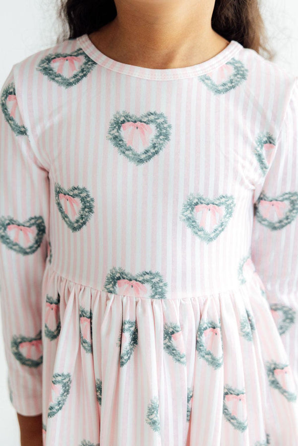 christmas-charm-l-s-ruffle-hem-twirl-dress-mila-rose-sophias-styleTwirl Dress - L/S - Ruffle Hem-1