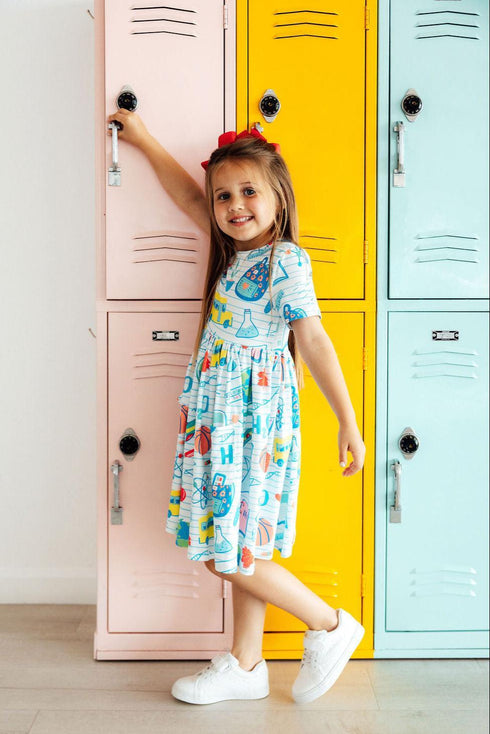 school-rules-s-s-pocket-twirl-dress Mila & Rose - Sophia's StyleTwirl Pocket Dress S/S-1