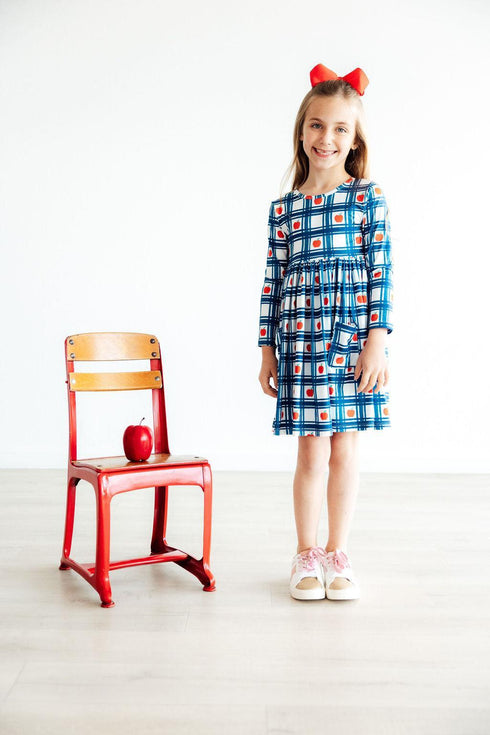 plaid-apples-l-s-pocket-twirl-dress Mila & Rose - Sophia's Style-3
