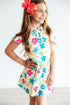 groovy-blooms-s-s-polo-dress Mila & Rose - Sophia's StyleS/S Polo Dress-1