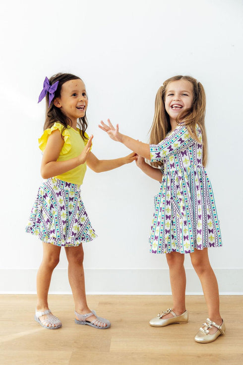 mardi-gras-3-4-sleeve-pocket-twirl-dress-Sophia's Style-4