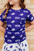 tcu-purple-frog-ruffle-pocket-tee Mila & Rose - Sophia's StyleRuffle Pocket Tee-1