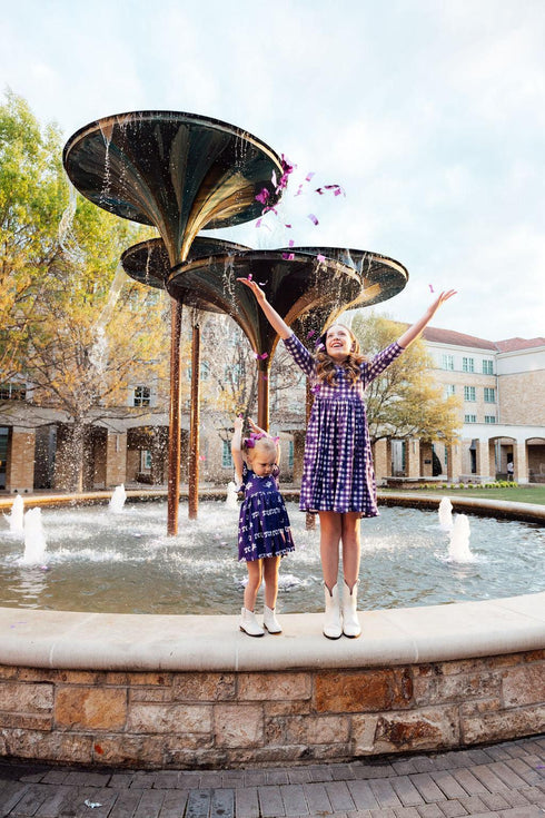tcu-purple-frog-flutter-twirl-dress Mila & Rose - Sophia's Style-2