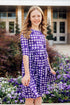 tcu-plaid-frog-3-4-sleeve-pocket-twirl-dress Mila & Rose - Sophia's Style-9