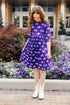 tcu-purple-frog-3-4-sleeve-pocket-twirl-dress Mila & Rose - Sophia's Style-6