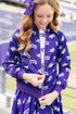 tcu-purple-frog-satin-jacket Mila & Rose - Sophia's StyleSatin Jacket-1