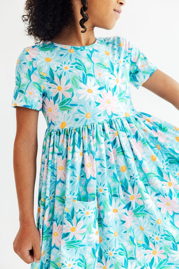 preppy-daisies-s-s-pocket-twirl-dress-Mila&Rose-Sophia's StyleTwirl Pocket Dress S/S-1