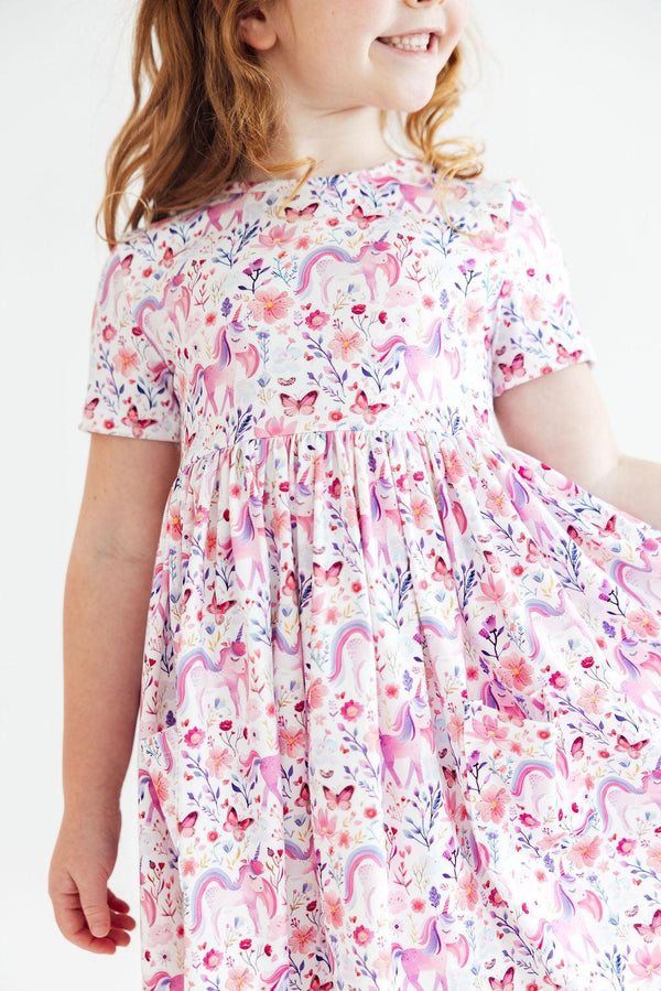 whimsical-woods-s-s-pocket-twirl-dress-Mila&Rose-Sophia's StyleTwirl Pocket Dress S/S-1