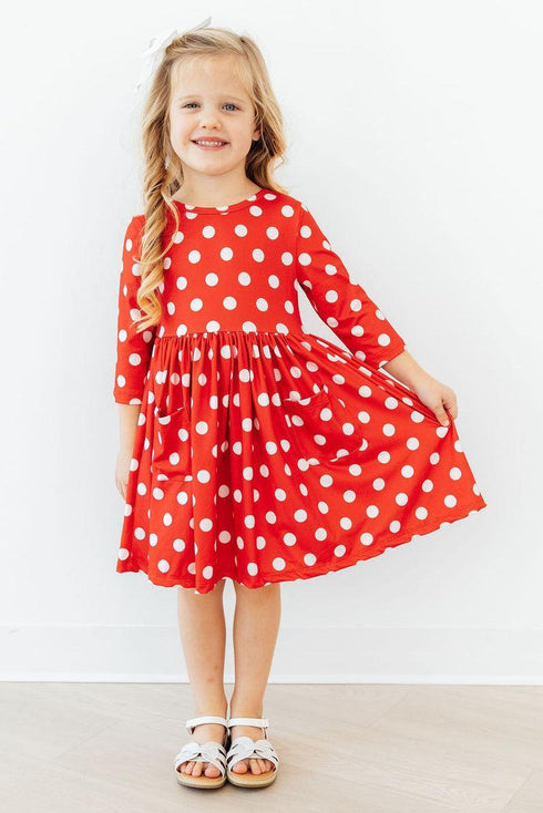 red-polka-dots-3-4-sleeve-pocket-twirl-dress-Mila&Rose-Sophia's Style-6