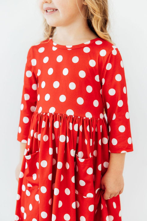 red-polka-dots-3-4-sleeve-pocket-twirl-dress-Mila&Rose-Sophia's Style-3