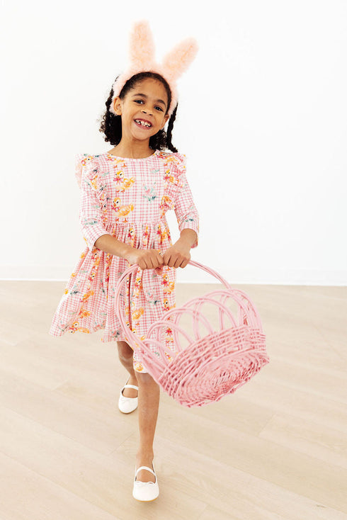 daisy-ducklings-3-4-sleeve-ruffle-twirl-dress-Mila&Rose-Sophia's Style-3