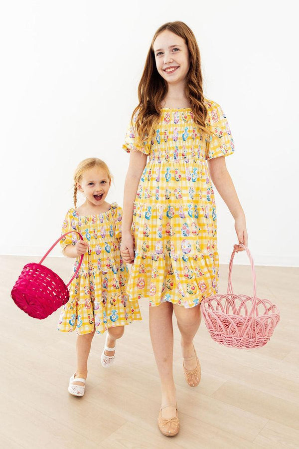 easter-picnic-smocked-ruffle-dress-Mila&Rose-Sophia's StyleSmocked Ruffle Dress-1