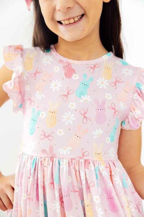 preppy-peeps-flutter-sleeve-twirl-dress-Mila&Rose-Sophia's StyleTwirl Dress Flutter-1