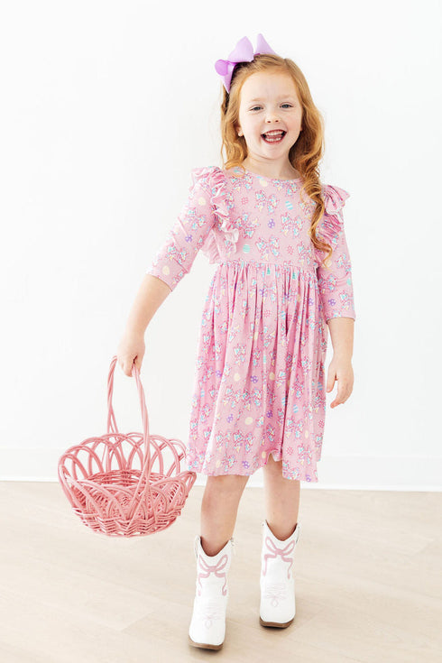 little-bow-peeps-3-4-sleeve-ruffle-twirl-dress-Mila&Rose-Sophia's Style-4