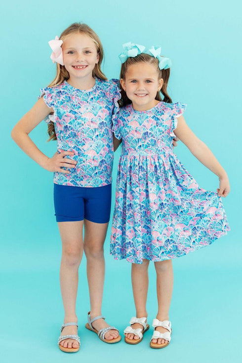 seaside-shells-flutter-sleeve-twirl-dress-Mila&Rose-Sophia's Style-2