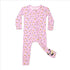 milk-and-cookies-pink-bamboo-convertible-footie-bellabu-bear - Sophia's Style -3