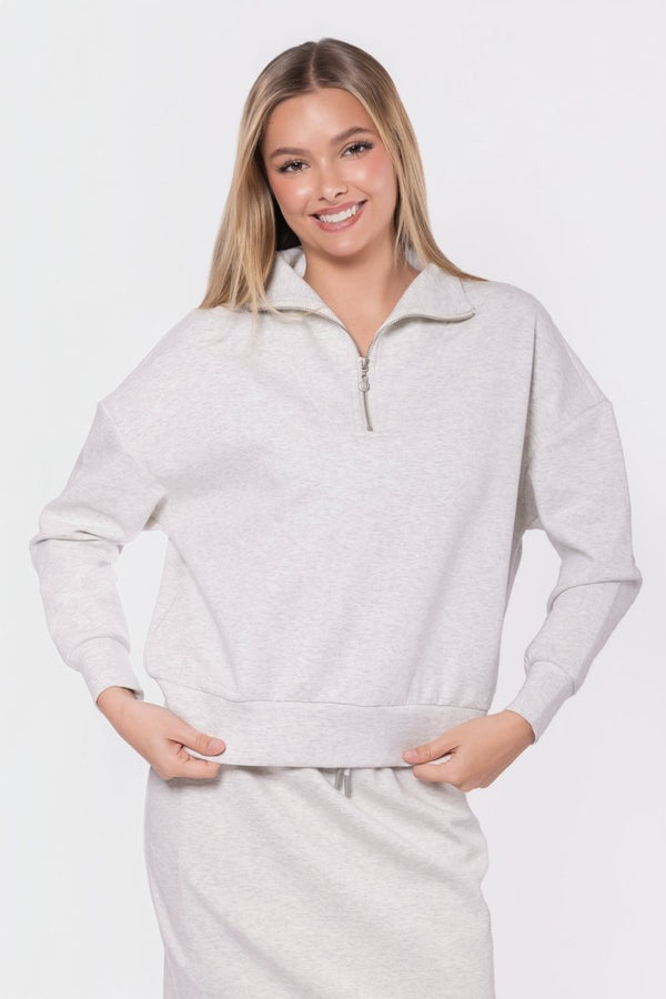 mina-half-zip-top-light-grey-yakira-bella-sophias-styleTop-1