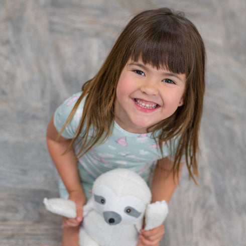 mint-butterfly-daisy-bamboo-summer-pajama-set Sweet Bamboo - Sophia's Style-10