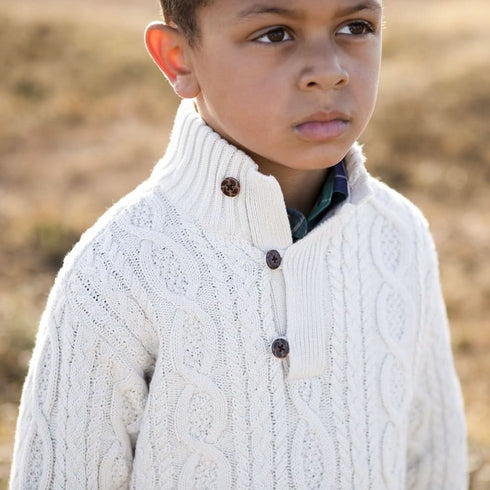 mock-neck-organic-cable-sweater-with-buttons-baby Hope & Henry - Sophia's Style-2