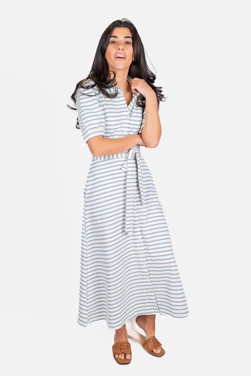 monika-dress-blue-stripe Yakira Bella Sophia's Style-womens-sizes-M-3