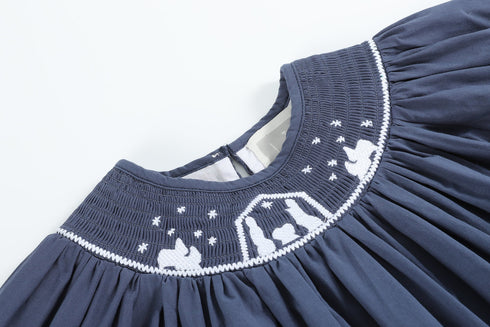 navy-blue-nativity-long-sleeve-smocked-bishop-dress-lil-cactus-sophias-style-5