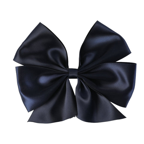 navy-blue-satin-bow-hair-clip-lil-cactus-sophias-styleHair Accessory-1