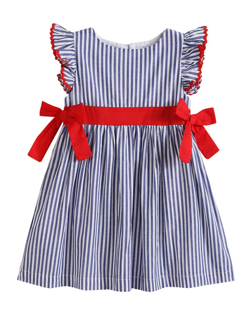 navy-blue-stripe-and-red-ruffle-bow-dress-lil-cactus-sophias-styleDress-1