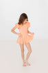 neon-coral-s-s-twirl-leotard Mila & Rose at Sophia's Style-Neon Coral S/S Twirl Leotard-6-12M-Twirl Leotard S/S-1