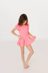 neon-pink-s-s-twirl-leotard Mila & Rose at Sophia's Style-Neon Pink S/S Twirl Leotard-6-12M-Twirl Leotard S/S-1