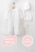 baby-girl-christening-gown-set-THA Dressing at Sophia's StyleNewborn Homecoming Set-1