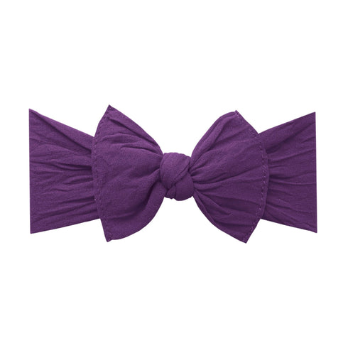 knot-plum Baby Bling Bows clips headbands - Sophia's StyleKNOT-